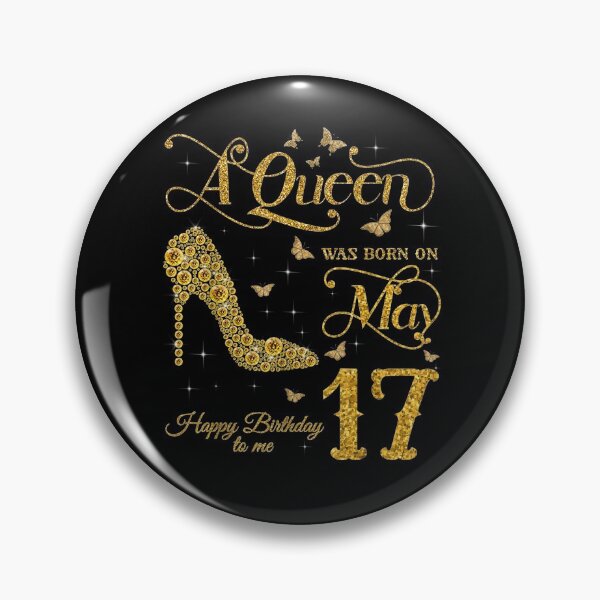 Item preview, A Queen Was Born On May 17 Happy Birthday To Me 17th May Gift  designed and sold by venitamara.