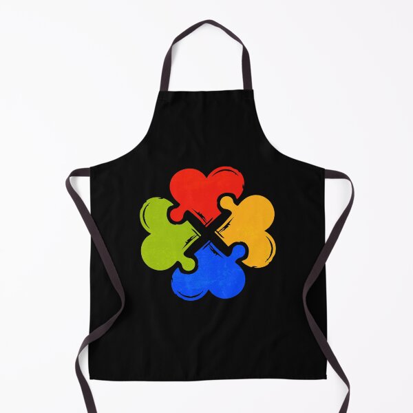 Item preview, Colorful Heart Puzzle Autism Awareness Gift designed and sold by TTFMerch.