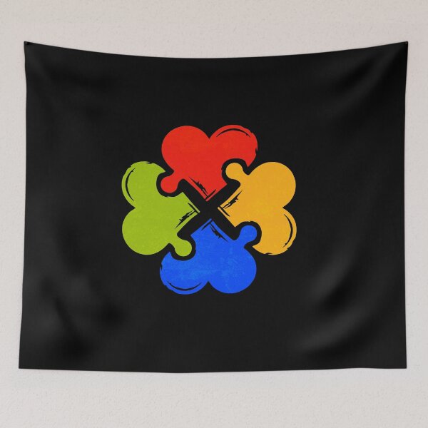 Item preview, Colorful Heart Puzzle Autism Awareness Gift designed and sold by TTFMerch.