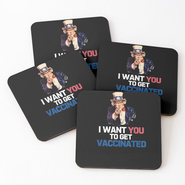 Item preview, Uncle Sam I Want You To Get Vaccinated Gift  designed and sold by venitamara.