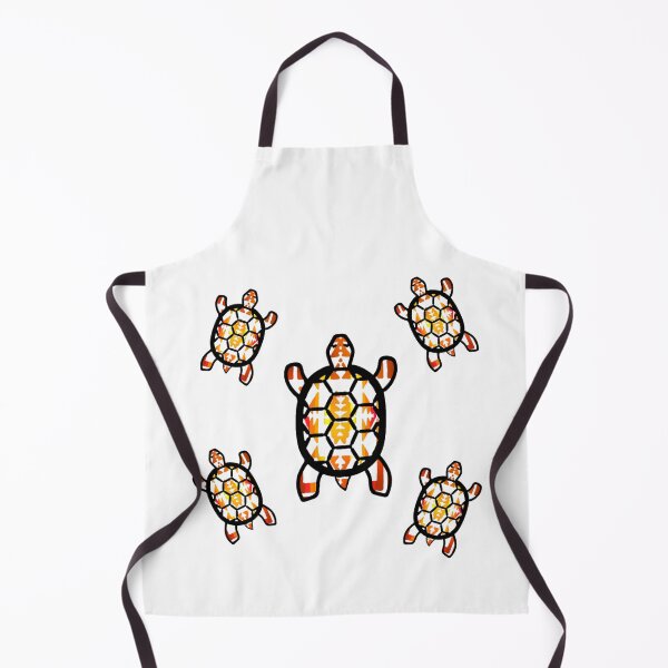 Item preview, 5 Piece Native American Black / White/ Fire Color Turtle Design designed and sold by JMWCD.