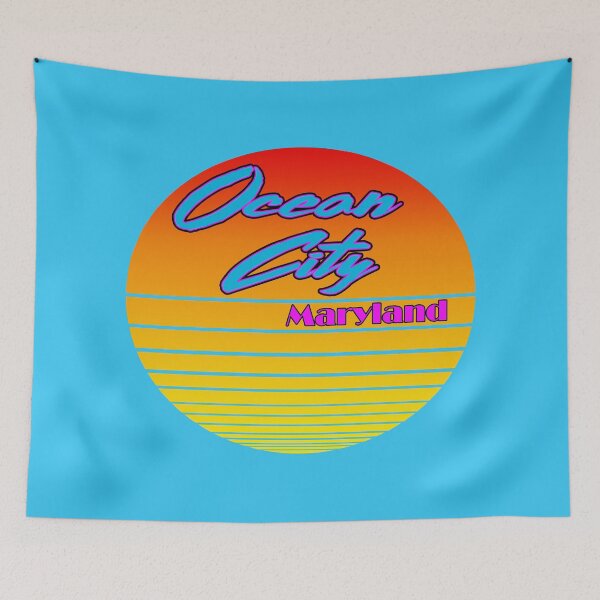 Item preview, Ocean City Maryland Retro designed and sold by TeeArcade84.