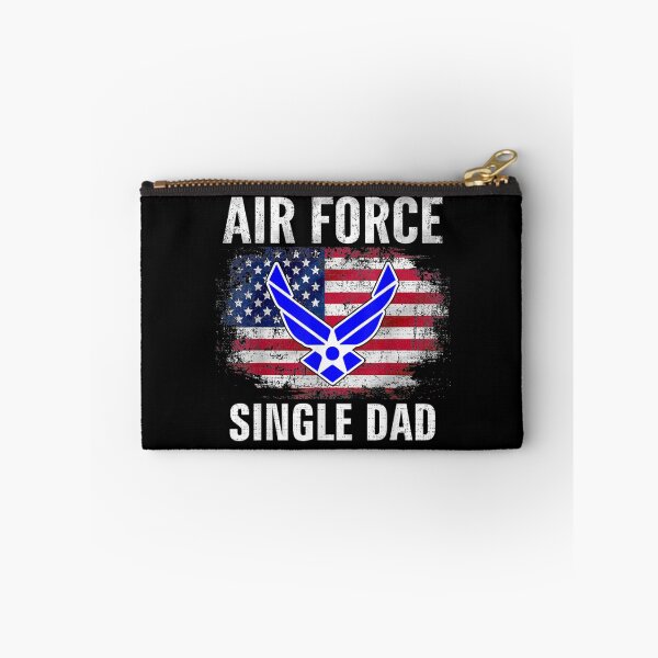 Item preview, I'm A Proud Air Force Single Dad With American Flag Veteran Gift  designed and sold by venitamara.