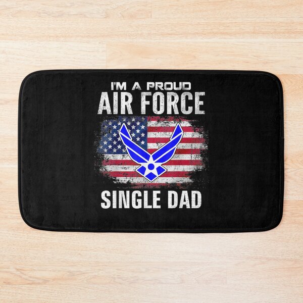 Item preview, I'm A Proud Air Force Single Dad With American Flag Veteran Gift  designed and sold by venitamara.