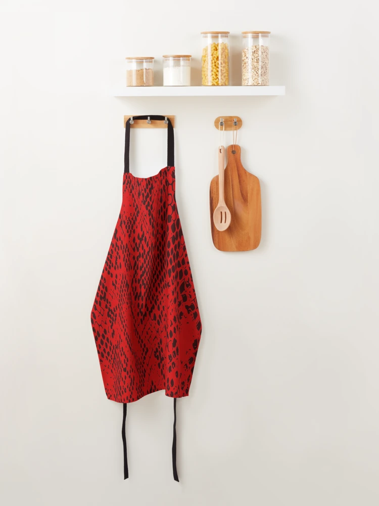 Thumbnail 4 of 6, Apron, Python Skin designed and sold by DesignFantazia.