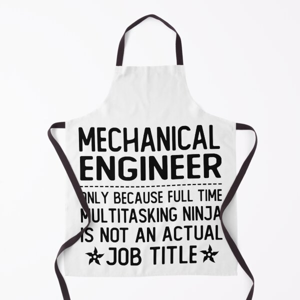 Item preview, mechanical engineer only because full time multitasking ninja is not an actual job title mechanical engineer gifts designed and sold by alaechamlal.
