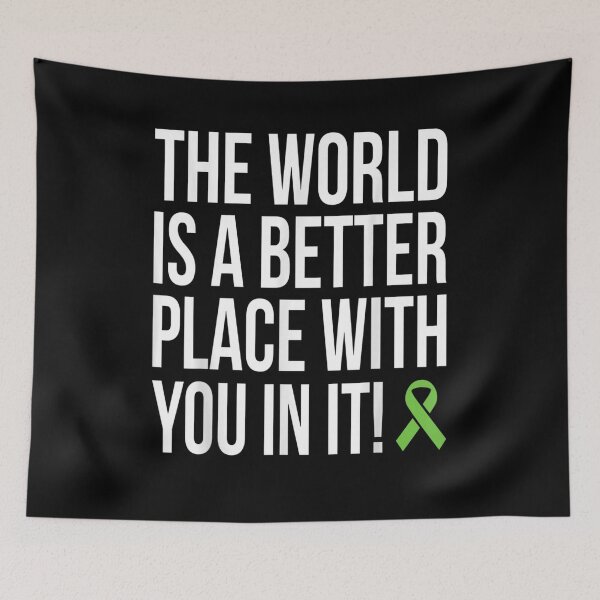 Item preview, The World Is A Better Place With You In It Mental Health  designed and sold by dannareyansh.
