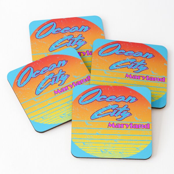 Item preview, Ocean City Maryland Retro Distressed designed and sold by TeeArcade84.