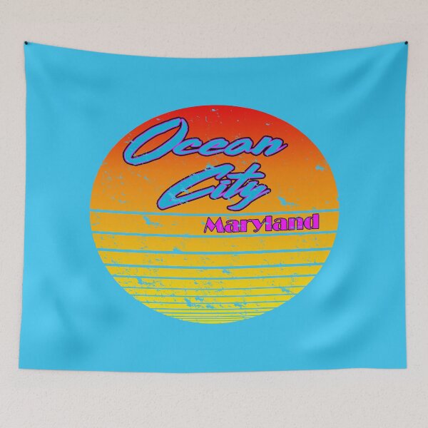 Item preview, Ocean City Maryland Retro Distressed designed and sold by TeeArcade84.