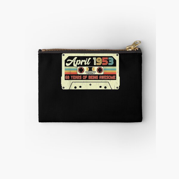 Item preview, Vintage Cassette Tape April 1953 Quarantine 68th Birthday Gift  designed and sold by venitamara.