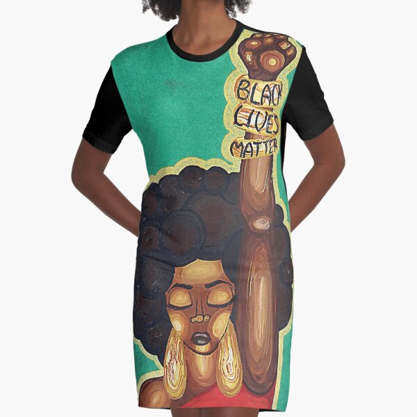 JUSTICE WANTED Graphic T-Shirt Dress