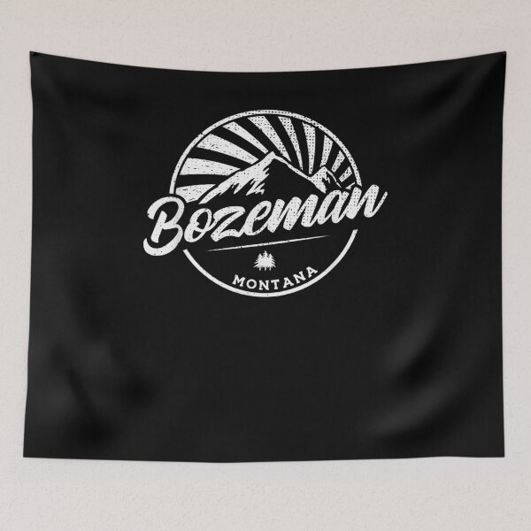 Item preview, Bozeman Montana Retro Outdoors  designed and sold by dannareyansh.