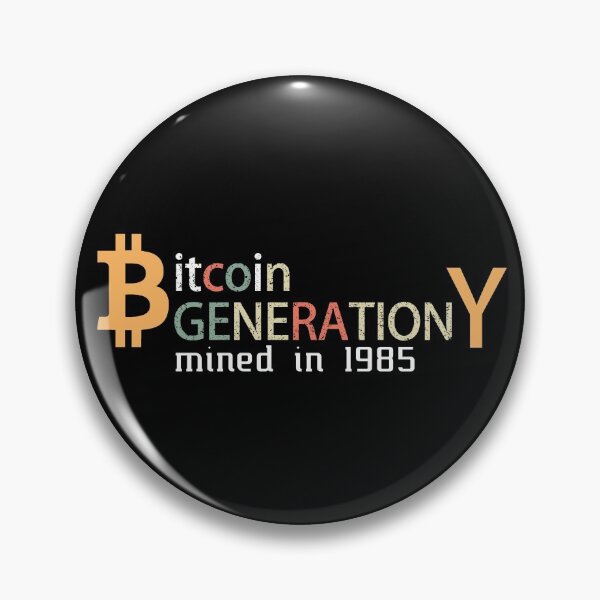 Item preview, Bitcoin Millenial Crypto Anniversary 1985 BTC Cryptocurrency Blockchain Gift designed and sold by Style4You24.