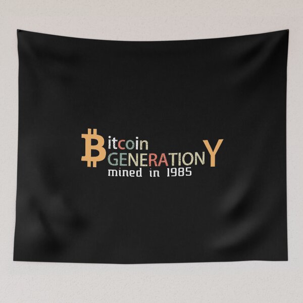 Item preview, Bitcoin Millenial Crypto Anniversary 1985 BTC Cryptocurrency Blockchain Gift designed and sold by Style4You24.