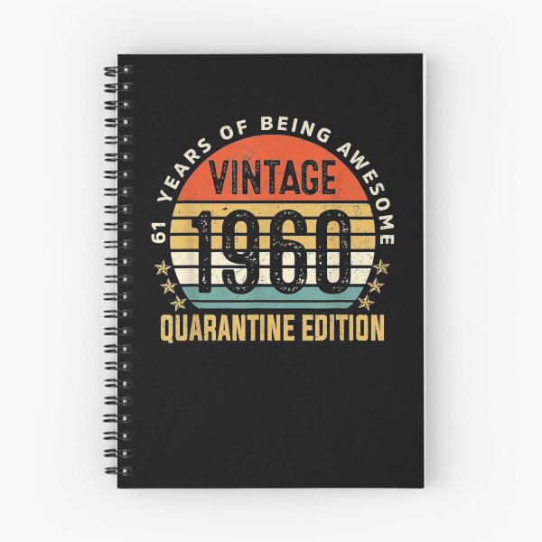 Item preview, 61 Years Old Retro Vintage 1960 61st Quarantine Birthday  designed and sold by dannareyansh.