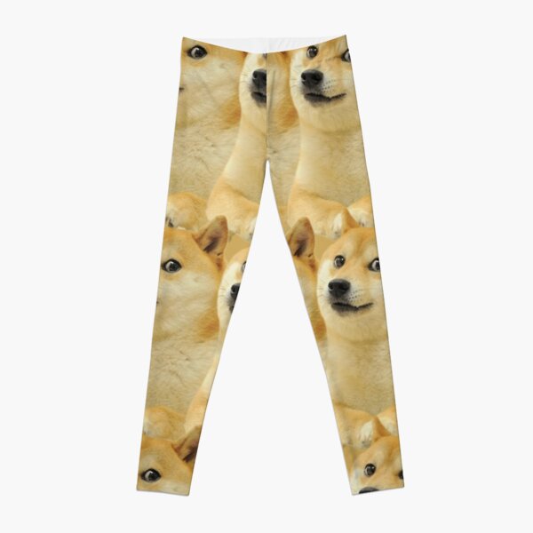 Doge Meme Leggings Redbubble - doge pants id roblox