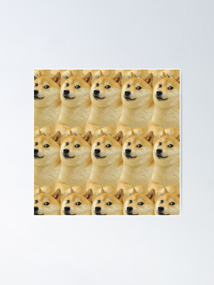 Thumbnail 1 of 3, Poster, Doge designed and sold by NayazStore.