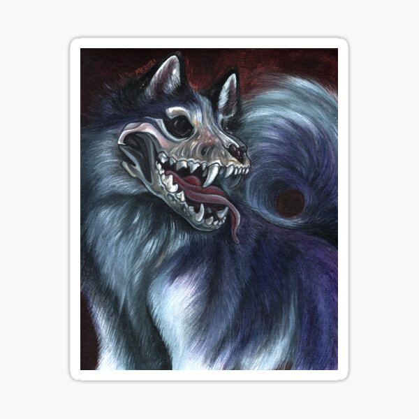 HuSkelly Doge Sticker