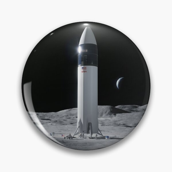 Item preview, SpaceX Lunar Lander (4K) designed and sold by Star-Citizen.