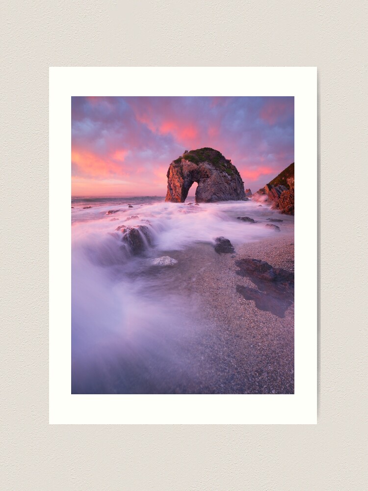 Art Print, Horsehead Rock, Bermagui, New South Wales, Australia designed and sold by Michael Boniwell