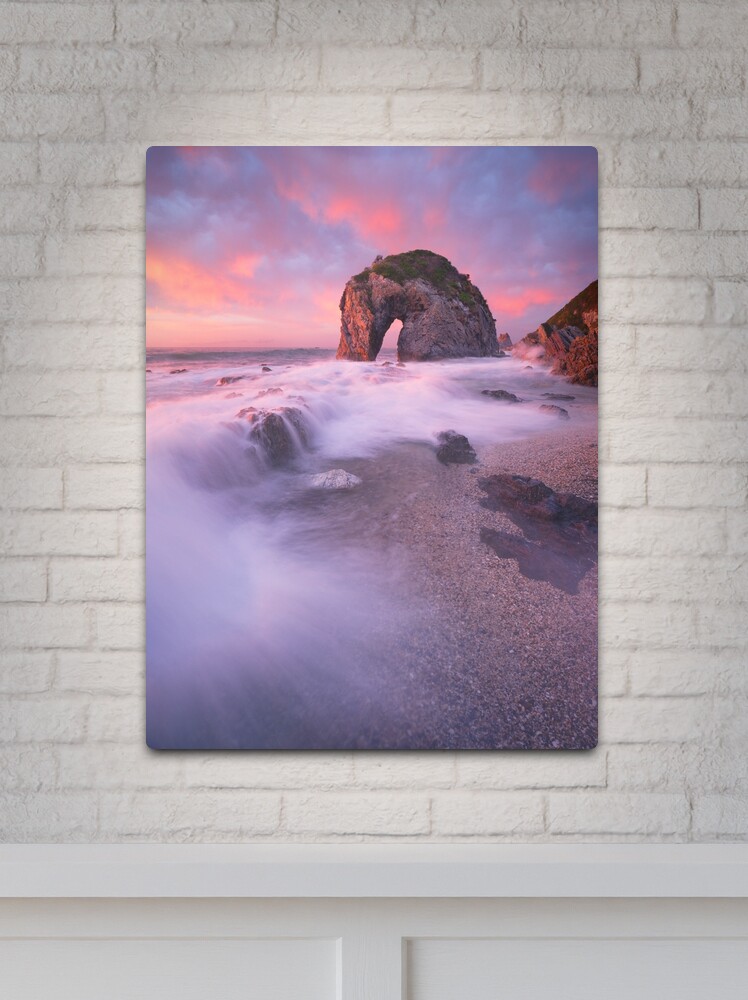 Metal Print, Horsehead Rock, Bermagui, New South Wales, Australia designed and sold by Michael Boniwell