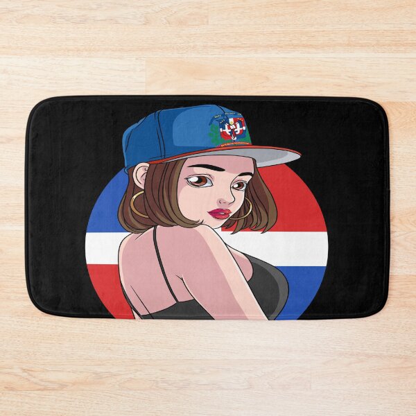 Item preview, 100% Dominicana Girl Dominican Republic Flag Roots designed and sold by Nosek1ng.