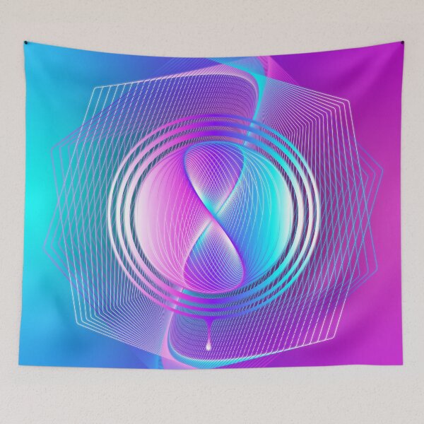Item preview, The Quantum Infinity Warp Mandala designed and sold by Quantum-Nectar.