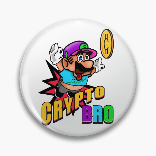 Item preview, Crypto Bro Cryptocurrency Block Chain Money Coin designed and sold by NYGhost.