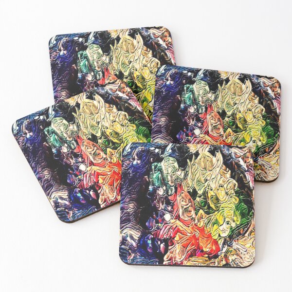 Item preview, multi-color abstraction designed and sold by Maria Mihailova.