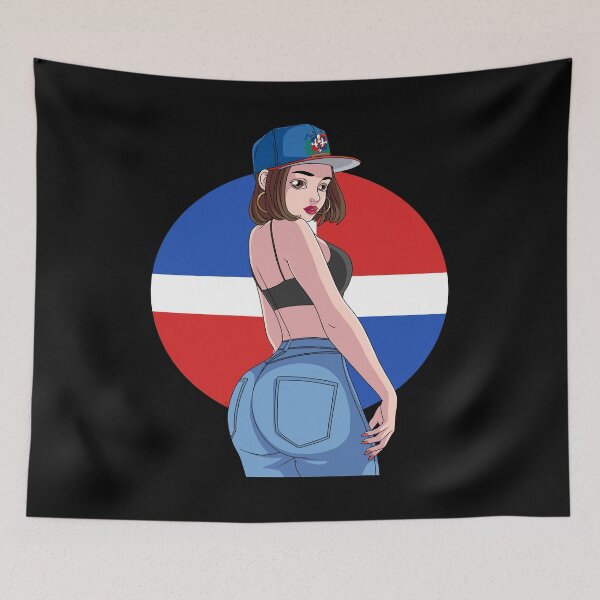 Item preview, Dominicana  Strong Girl Dominican Republic Flag Roots designed and sold by Nosek1ng.