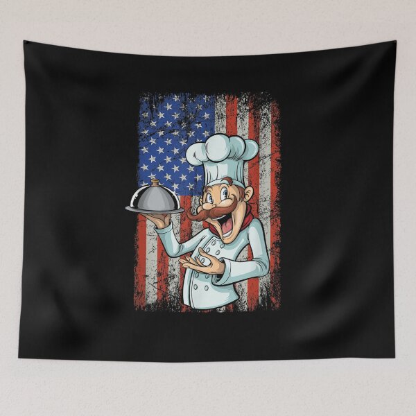 Artikelvorschau, Cook American Flag Patriotic entworfen und verkauft von dannareyansh.