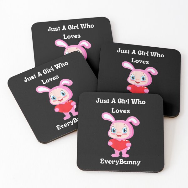 Item preview, Just A Girl Who Loves Everybunny  designed and sold by dannareyansh.