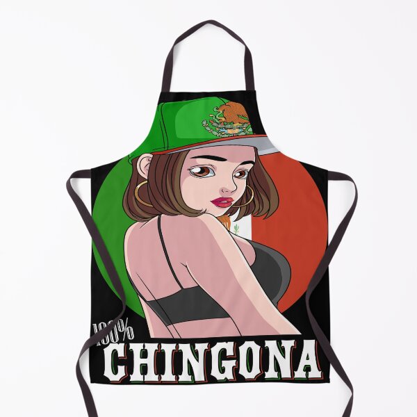 Item preview, 100% Chingona Mexican Flag Mexico Pride Mexicana Roots designed and sold by Nosek1ng.