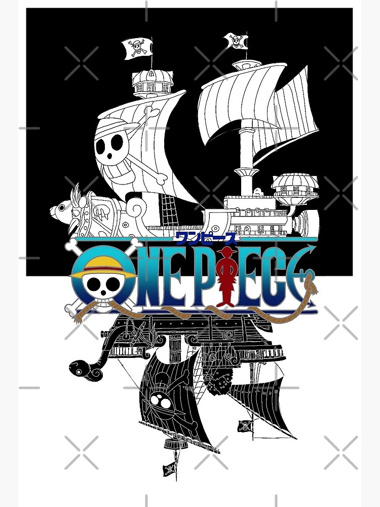 Going Merry and Thousand Sunny   One piece cartoon, One piece fanart,  Manga anime one piece