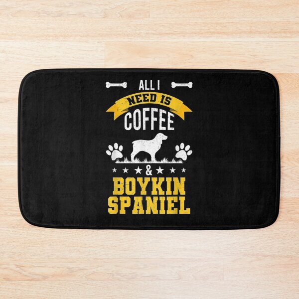 Item preview, I Need Coffee And Boykin Spaniel Dog Lover  designed and sold by dannareyansh.