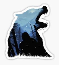 Jon Snow - King of The North Sticker