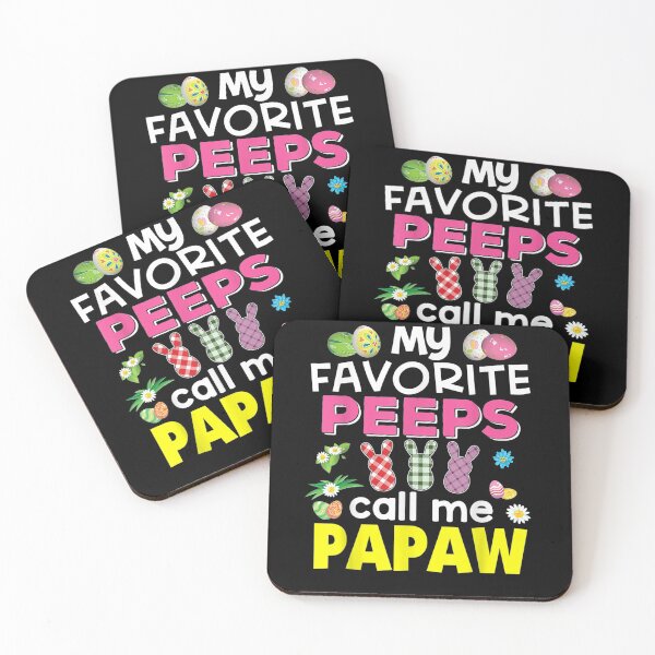 Item preview, My Favorite Peeps Call Me Papaw Bunny Family Egg Hunt Love  designed and sold by dannareyansh.