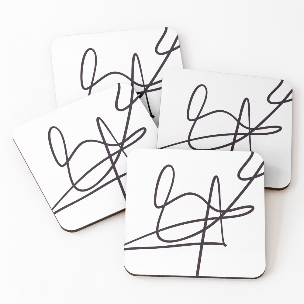 Item preview, Coasters (Set of 4) designed and sold by tenkenryujin.