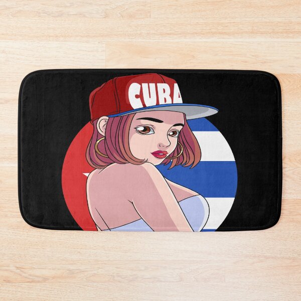 Item preview, 100% Cubana Strong Girl Cuba Flag Roots designed and sold by Nosek1ng.
