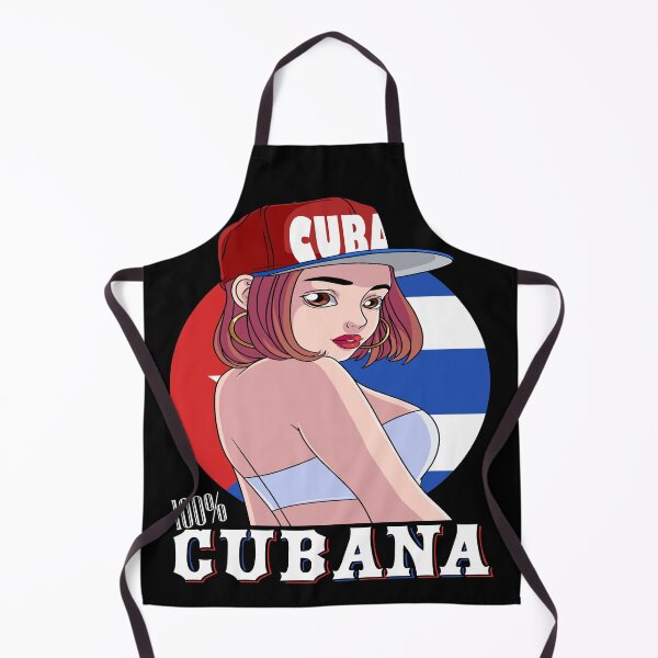 Item preview, 100% Cubana Strong Girl Cuba Flag Roots designed and sold by Nosek1ng.