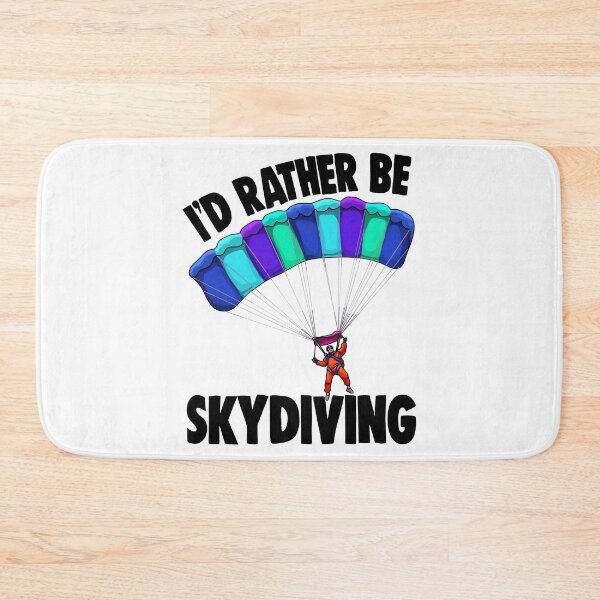 Item preview, I'd Rather Be Skydiving Orange designed and sold by Bendthetrend.
