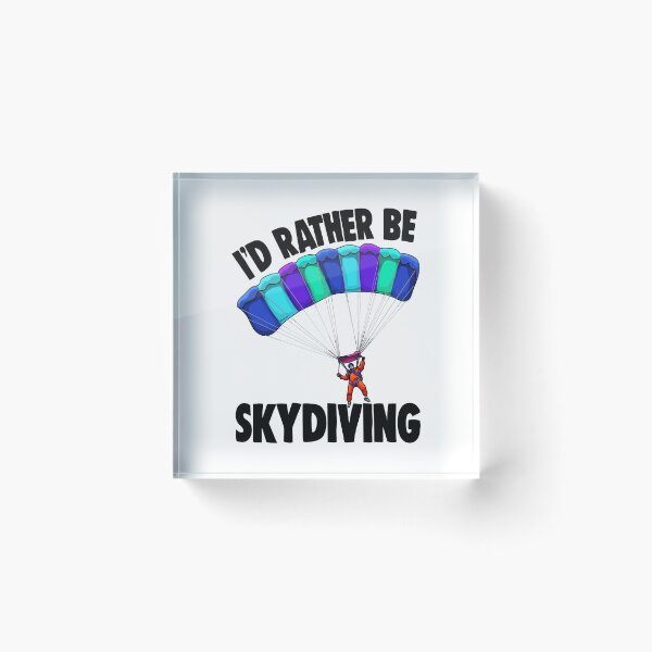 Item preview, I'd Rather Be Skydiving Orange designed and sold by Bendthetrend.