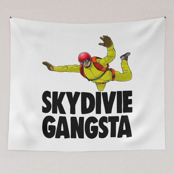 Item preview, Skydivie Gangsta Yellow designed and sold by Bendthetrend.