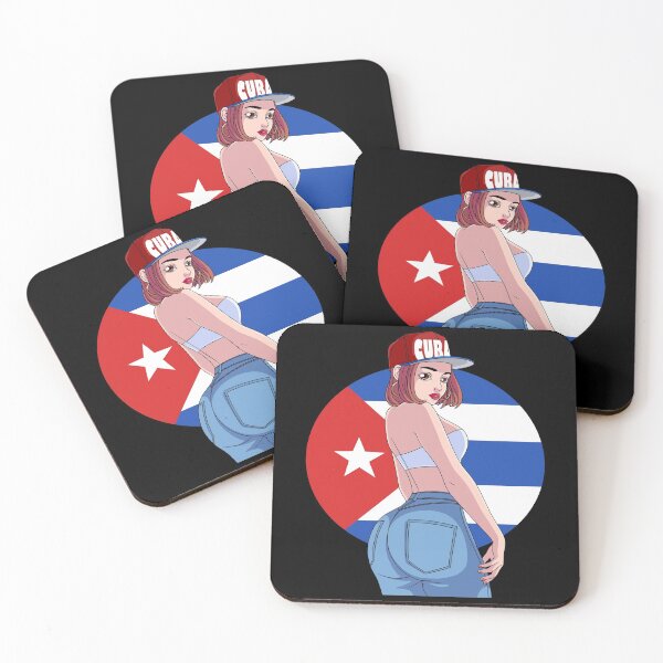 Item preview, Cubana Strong Girl Cuba Flag Roots designed and sold by Nosek1ng.