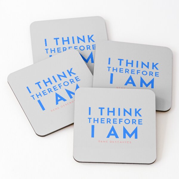 Item preview, I think therefore I am designed and sold by Bamb00s.