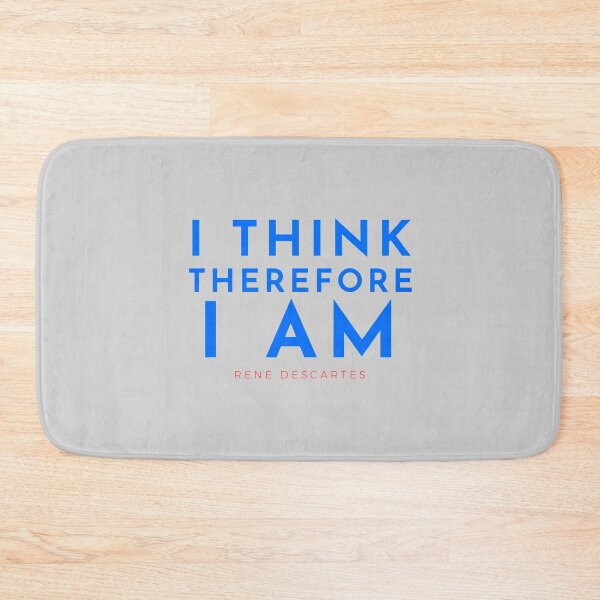 Item preview, I think therefore I am designed and sold by Bamb00s.