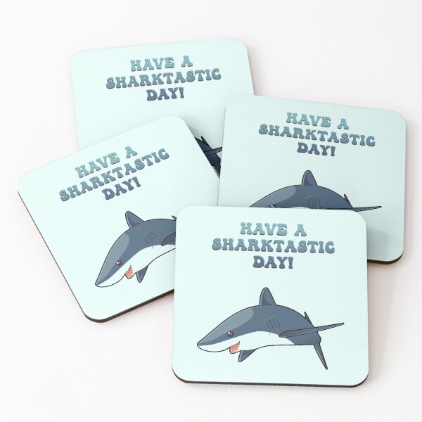 Item preview, Have a Sharktastic Day! designed and sold by Banana Latte Designs.