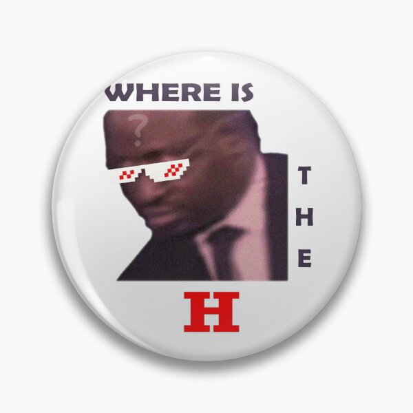 Item preview, where is the H designed and sold by BeardyBirdman.