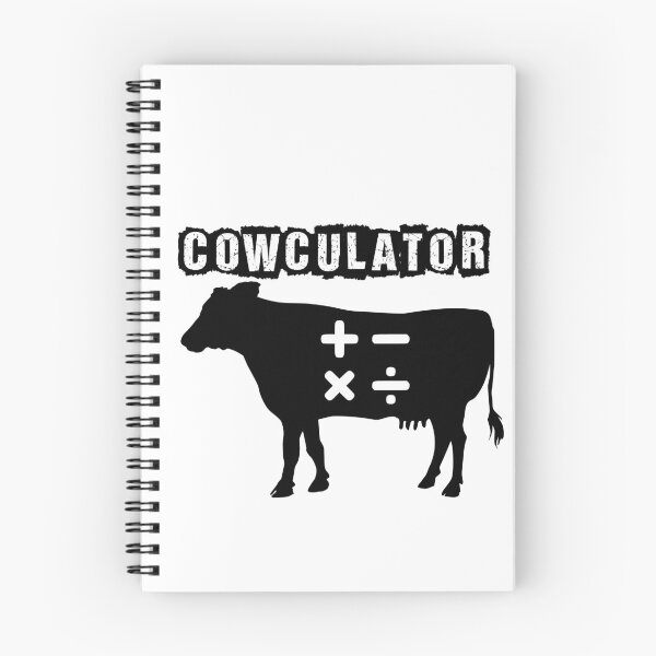 Item preview, COWCULATOR - Funny Cow Pun  designed and sold by LordAudes.