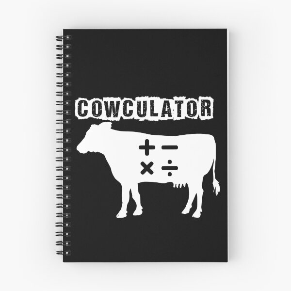 Item preview, COWCULATOR - Funny Cow Pun Design designed and sold by LordAudes.